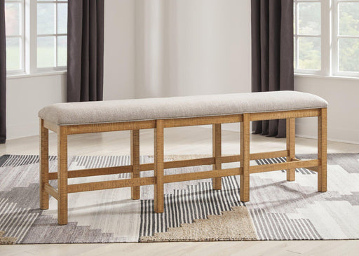 Havonplane 72" Counter Height Dining Bench - Holmwood's Furniture & Design Center (Somersworth, NH)
