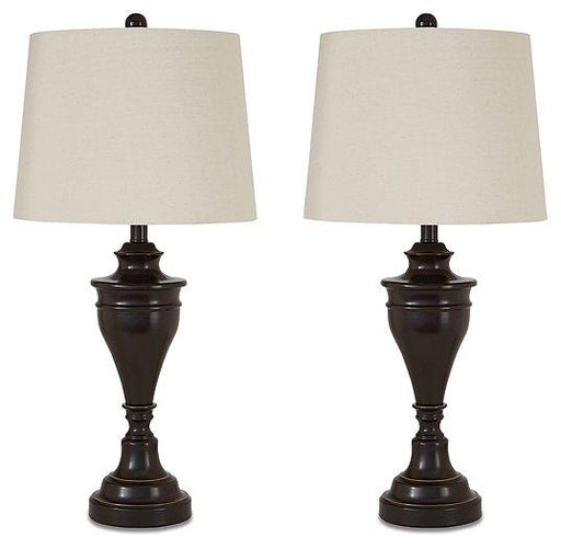 Darlita Table Lamp (Set of 2) - Holmwood's Furniture & Design Center (Somersworth, NH)