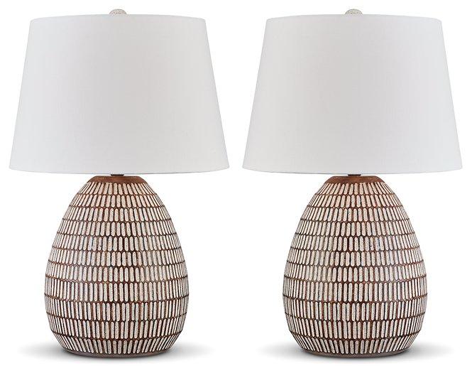 Darrich Lamp Set - Holmwood's Furniture & Design Center (Somersworth, NH)