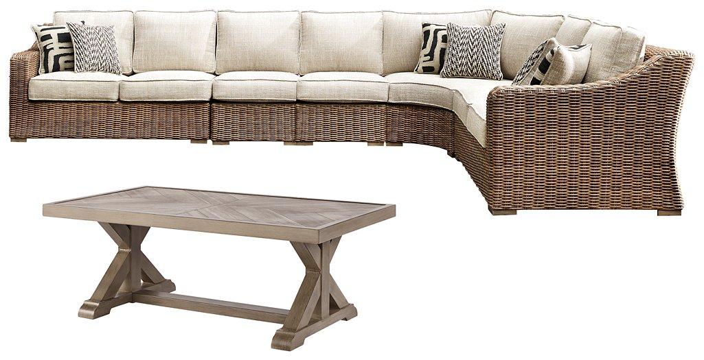 Beachcroft Outdoor Seating Set - Holmwood's Furniture & Design Center (Somersworth, NH)