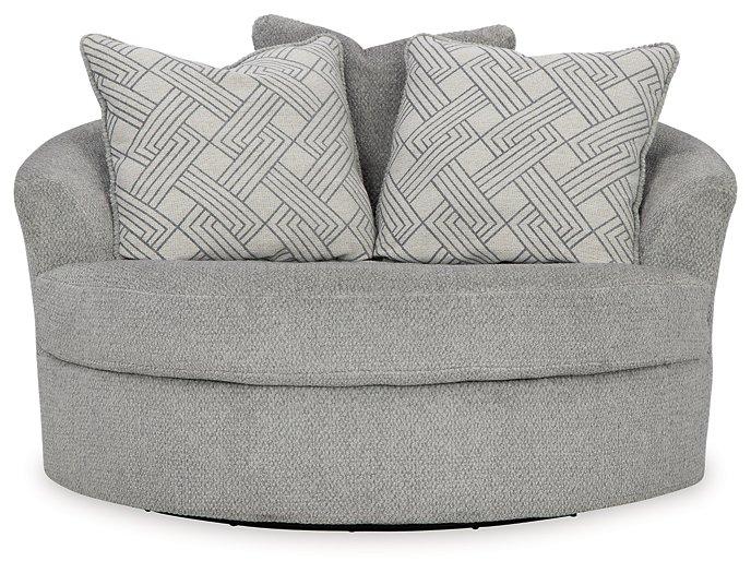 Casselbury Oversized Swivel Accent Chair - Holmwood's Furniture & Design Center (Somersworth, NH)