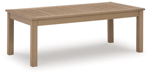 Hallow Creek Outdoor Coffee Table - Holmwood's Furniture & Design Center (Somersworth, NH)