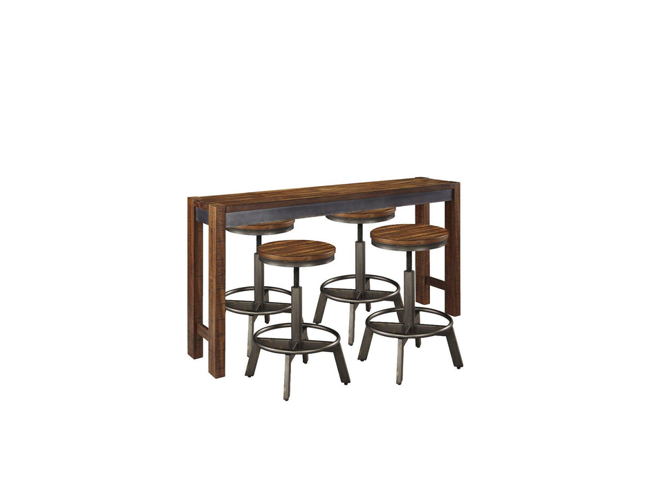 Torjin Counter Height Dining Set - Holmwood's Furniture & Design Center (Somersworth, NH)
