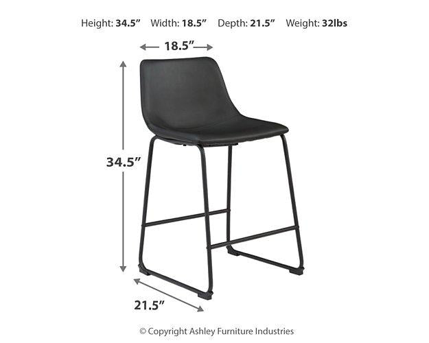 Centiar Counter Height Bar Stool - Holmwood's Furniture & Design Center (Somersworth, NH)
