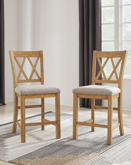 Havonplane Counter Height Barstool - Holmwood's Furniture & Design Center (Somersworth, NH)