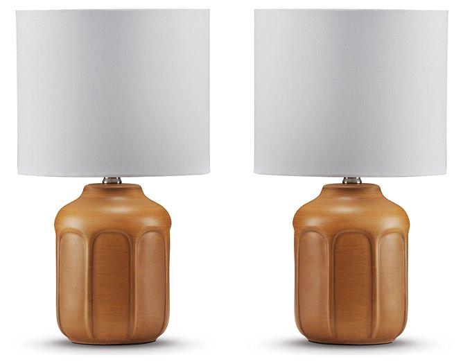 Gierburg Lamp Set - Holmwood's Furniture & Design Center (Somersworth, NH)