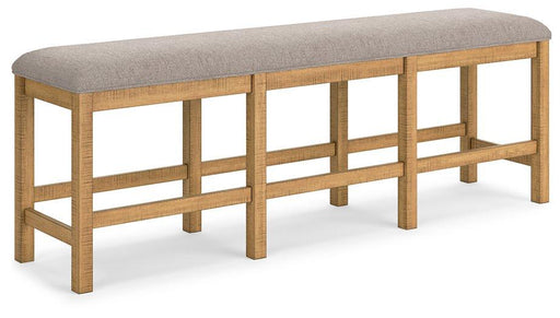 Havonplane 72" Counter Height Dining Bench - Holmwood's Furniture & Design Center (Somersworth, NH)