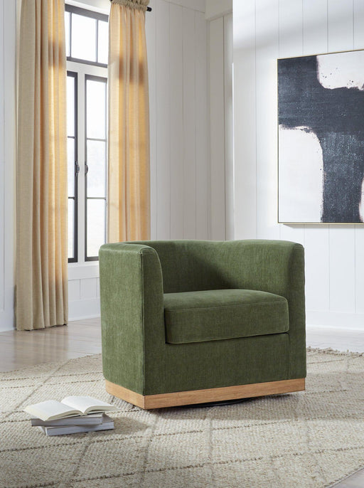 Jersonlow Swivel Accent Chair - Holmwood's Furniture & Design Center (Somersworth, NH)