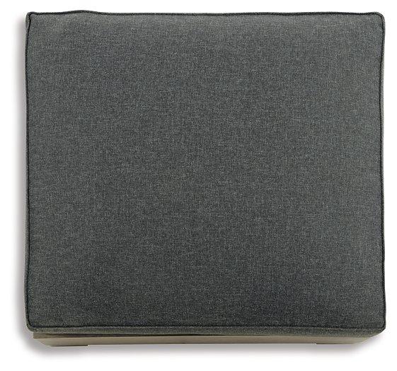 Citrine Park Outdoor Ottoman with Cushion - Holmwood's Furniture & Design Center (Somersworth, NH)