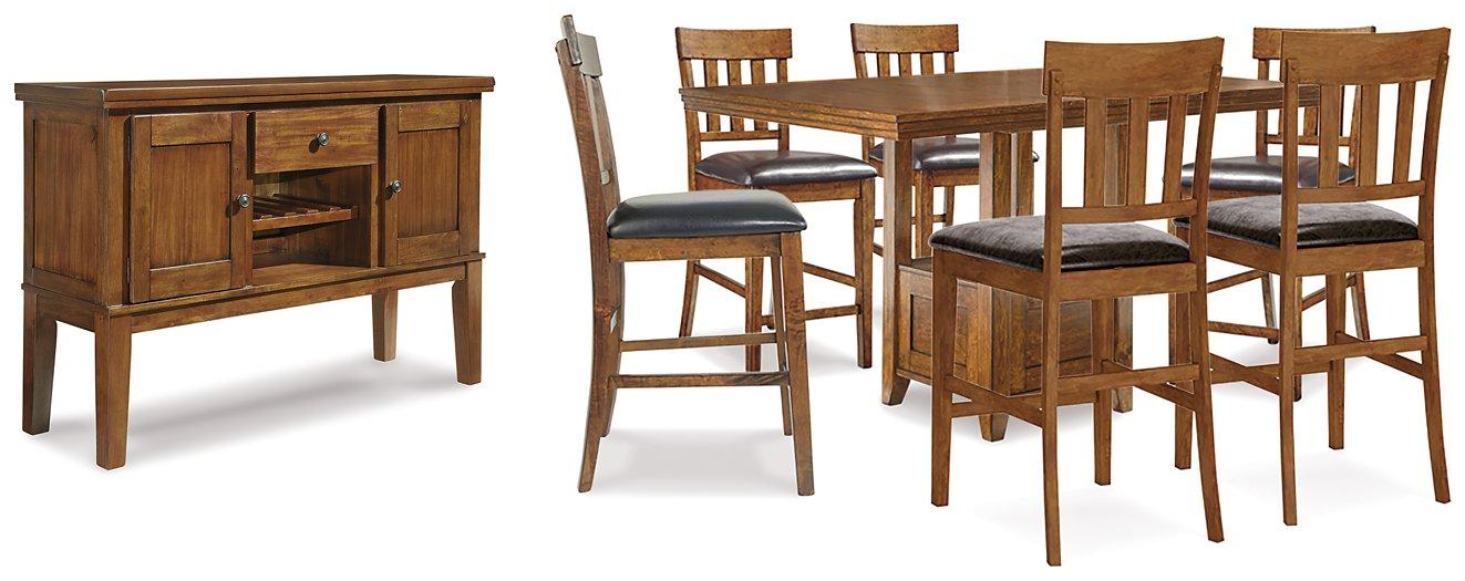 Ralene Counter Height Dining Set - Holmwood's Furniture & Design Center (Somersworth, NH)