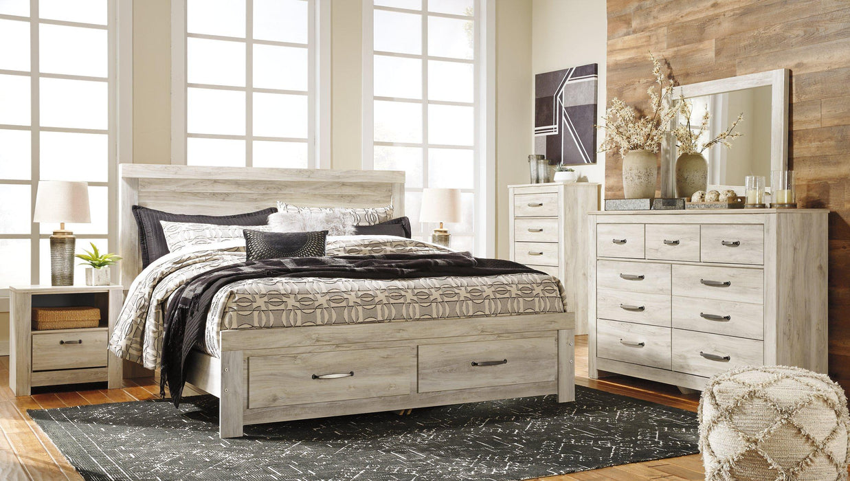 Bellaby Bed with 2 Storage Drawers - Holmwood's Furniture & Design Center (Somersworth, NH)