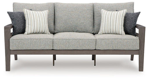 Hillside Barn Outdoor Sofa with Cushion - Holmwood's Furniture & Design Center (Somersworth, NH)