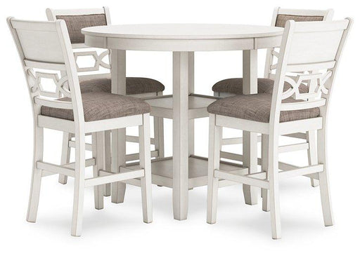 Erinberg Counter Height Dining Table and 4 Barstools (Set of 5) - Holmwood's Furniture & Design Center (Somersworth, NH)
