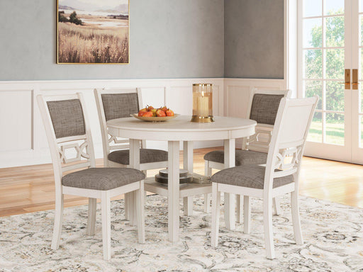 Erinberg Dining Table and 4 Chairs (Set of 5) - Holmwood's Furniture & Design Center (Somersworth, NH)