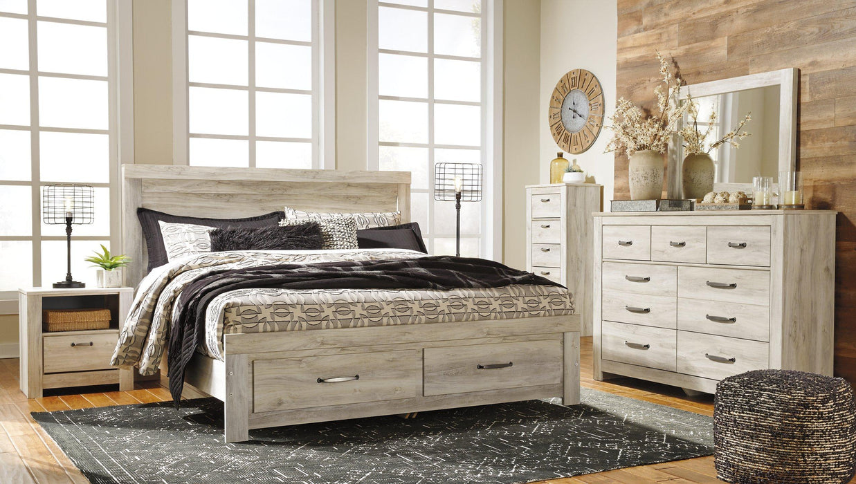 Bellaby Bed with 2 Storage Drawers - Holmwood's Furniture & Design Center (Somersworth, NH)
