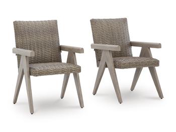 Cliff Trails Outdoor Arm Chair (Set of 2) - Holmwood's Furniture & Design Center (Somersworth, NH)