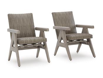 Cliff Trails Outdoor Rocking Arm Chair (Set of 2) - Holmwood's Furniture & Design Center (Somersworth, NH)