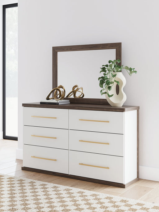 Kendanport Dresser and Mirror - Holmwood's Furniture & Design Center (Somersworth, NH)