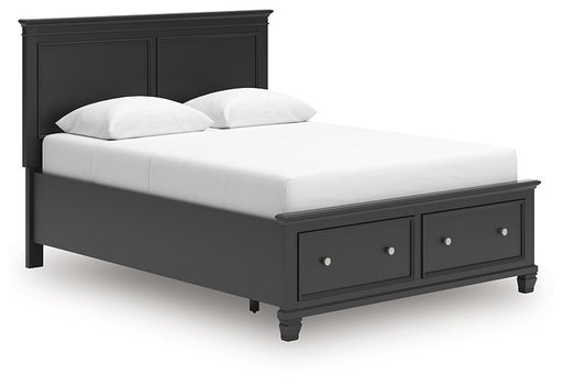 Lanolee Panel Storage Bed - Holmwood's Furniture & Design Center (Somersworth, NH)
