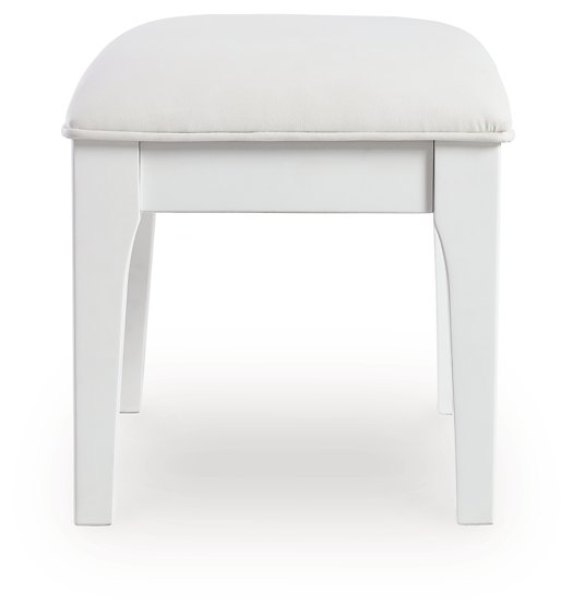 Chalanna Vanity Stool - Holmwood's Furniture & Design Center (Somersworth, NH)
