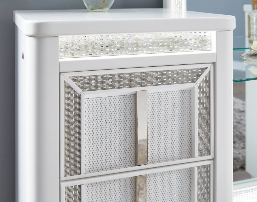 Chalanna Vanity with Mirror - Holmwood's Furniture & Design Center (Somersworth, NH)