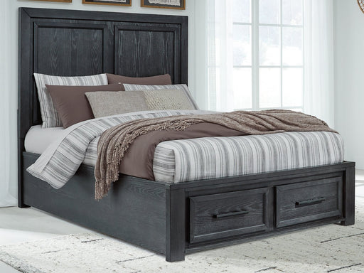 Foyland Panel Storage Bed - Holmwood's Furniture & Design Center (Somersworth, NH)