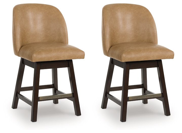 Neymorton Counter Height Barstool (Set of 2) - Holmwood's Furniture & Design Center (Somersworth, NH)