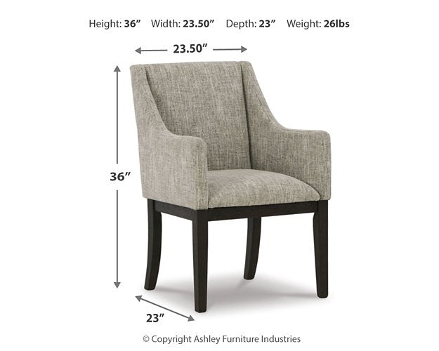 Burkhaus Dining Arm Chair - Holmwood's Furniture & Design Center (Somersworth, NH)