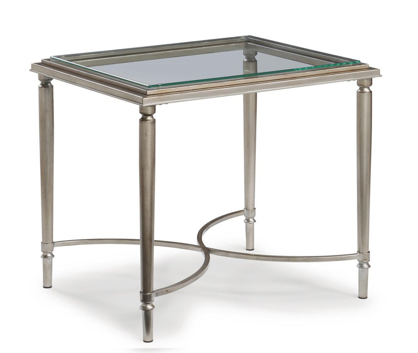 Flexsteel Piper End Table in Gray - Holmwood's Furniture & Design Center (Somersworth, NH)