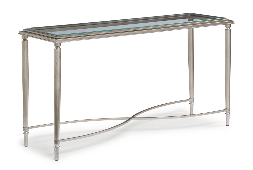 Flexsteel Piper Sofa Table in Gray - Holmwood's Furniture & Design Center (Somersworth, NH)