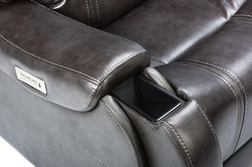 Flexsteel Sinclair Power Recliner with Power Headrest and Lumbar - Holmwood's Furniture & Design Center (Somersworth, NH)