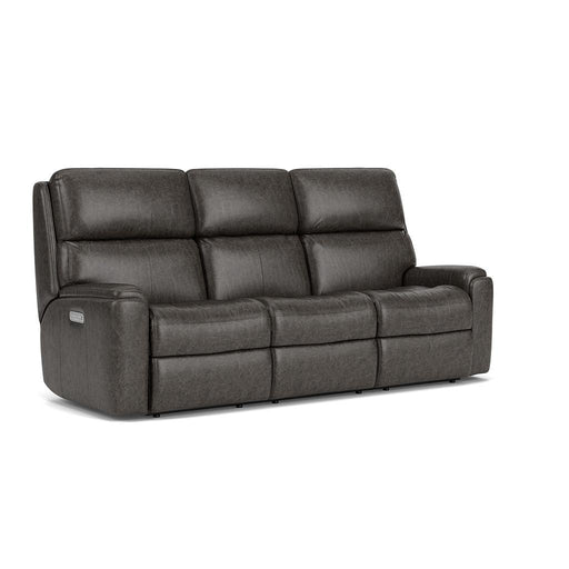 Rio 3904-62H Power Reclining Sofa with Power Headrests - Holmwood's Furniture & Design Center (Somersworth, NH)