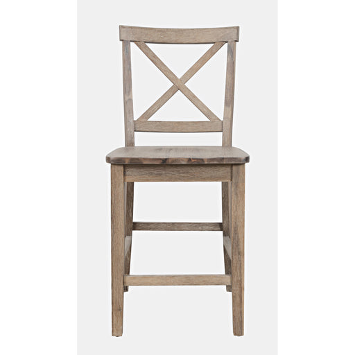 Eastern Tides X Back Counter Stool - Holmwood's Furniture & Design Center (Somersworth, NH)