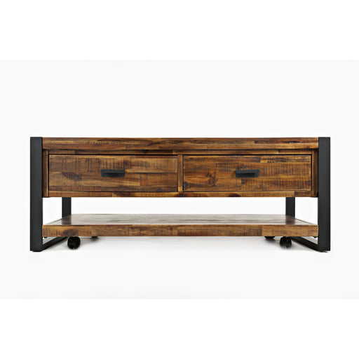 Loftworks Coffee Table with Drawers - Holmwood's Furniture & Design Center (Somersworth, NH)