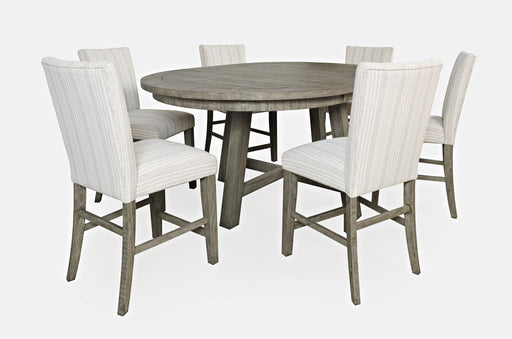 Telluride 7 Piece Round Counter Set - Holmwood's Furniture & Design Center (Somersworth, NH)