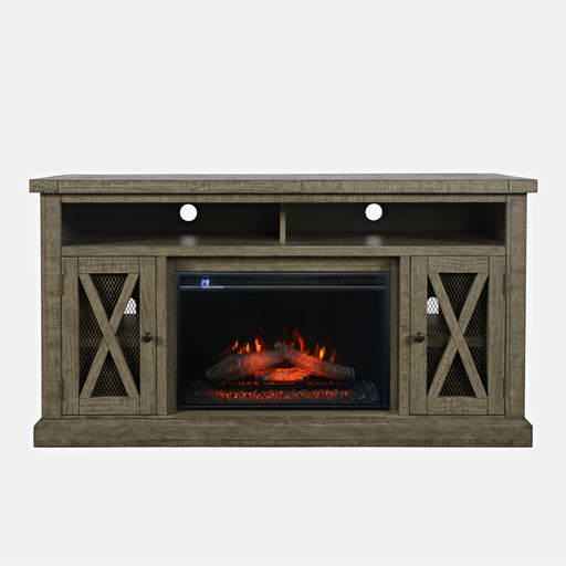 Telluride Electric Fireplace Media Console - Holmwood's Furniture & Design Center (Somersworth, NH)