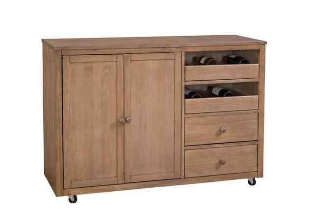 Soma Soma Wine & Storage Cabinet In Flax - Holmwood's Furniture & Design Center (Somersworth, NH)