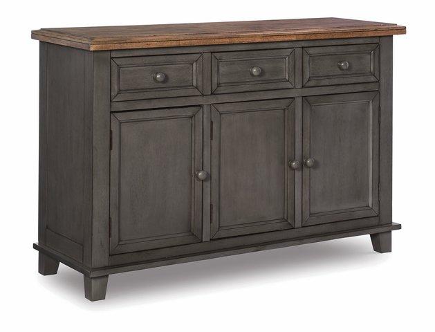 Vista Buffet (Built) In Hickory & Coal - Holmwood's Furniture & Design Center (Somersworth, NH)