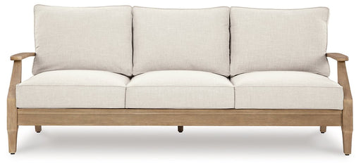 Carter Hall Outdoor Sofa with Cushion - Holmwood's Furniture & Design Center (Somersworth, NH)