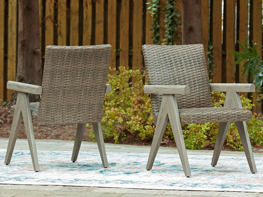 Cliff Trails Outdoor Arm Chair (Set of 2) - Holmwood's Furniture & Design Center (Somersworth, NH)