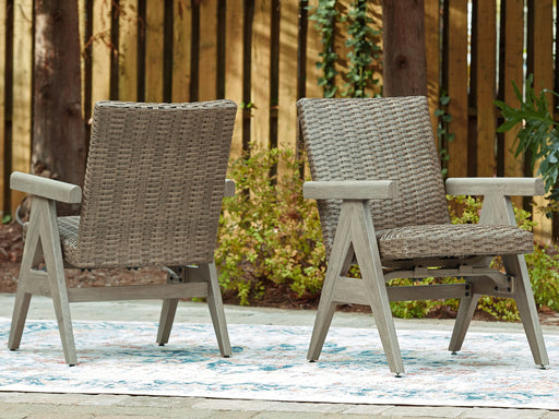 Cliff Trails Outdoor Rocking Arm Chair (Set of 2) - Holmwood's Furniture & Design Center (Somersworth, NH)