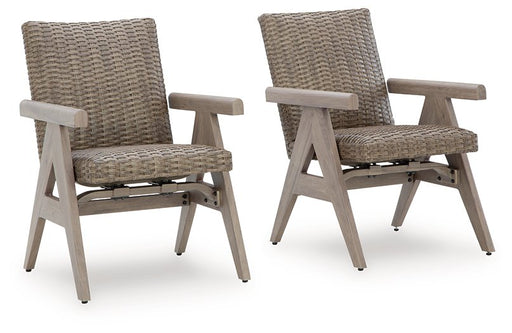 Cliff Trails Outdoor Rocking Arm Chair (Set of 2) - Holmwood's Furniture & Design Center (Somersworth, NH)