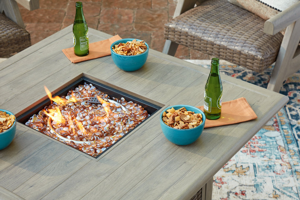 Cliff Trails Fire Pit Table - Holmwood's Furniture & Design Center (Somersworth, NH)