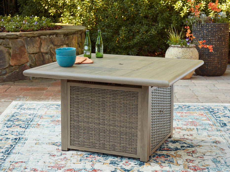 Cliff Trails Fire Pit Table - Holmwood's Furniture & Design Center (Somersworth, NH)