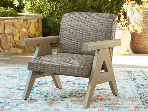 Cliff Trails Outdoor Rocking Lounge Chair - Holmwood's Furniture & Design Center (Somersworth, NH)