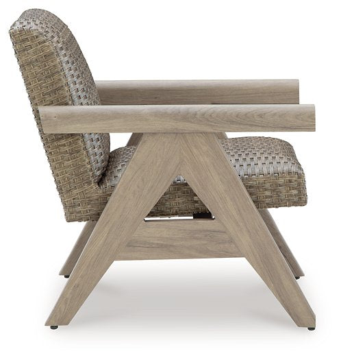 Cliff Trails Outdoor Rocking Lounge Chair - Holmwood's Furniture & Design Center (Somersworth, NH)
