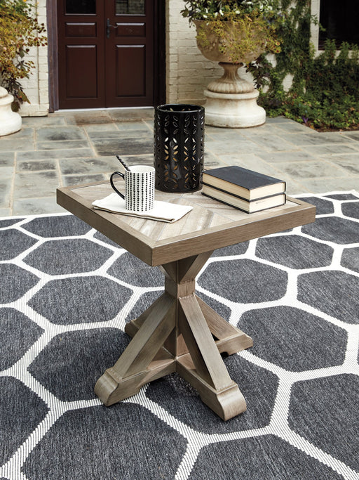 Beachcroft Outdoor End Table - Holmwood's Furniture & Design Center (Somersworth, NH)