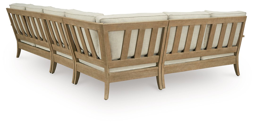 Clare View Outdoor Sectional - Holmwood's Furniture & Design Center (Somersworth, NH)