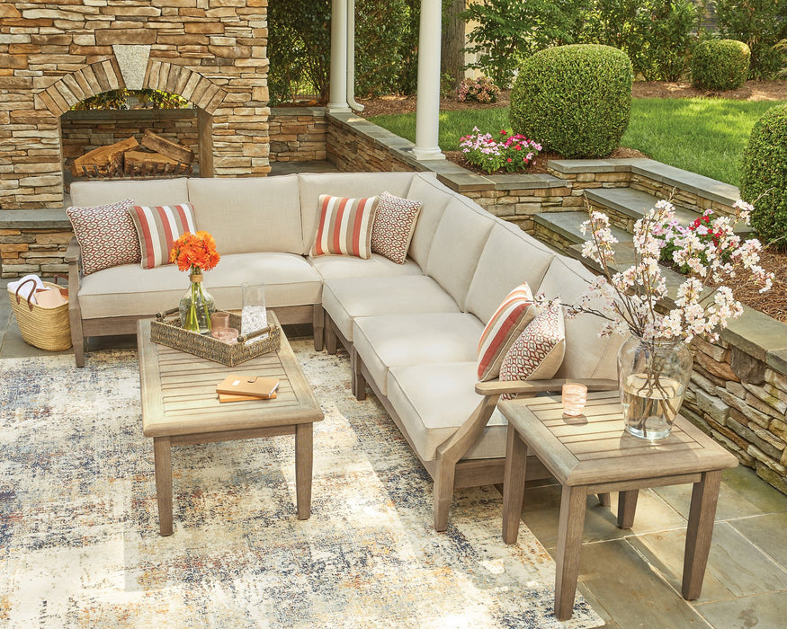 Clare View Outdoor Sectional - Holmwood's Furniture & Design Center (Somersworth, NH)