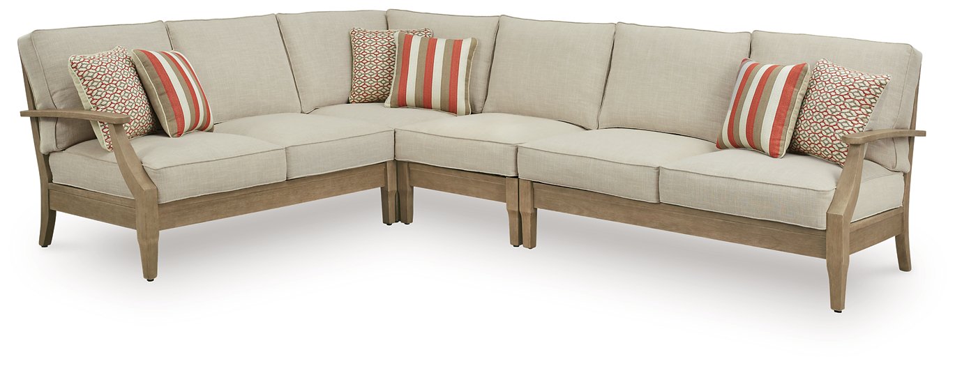 Clare View Outdoor Sectional - Holmwood's Furniture & Design Center (Somersworth, NH)